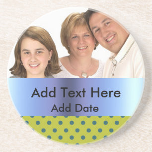 Personalised Photo Sandstone Coaster