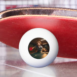 Personalised Photo Sport Gamer Ping Pong Ball<br><div class="desc">This design was created though digital art. It may be personalised in the area provide or customising by choosing the click to customise further option and changing the name, initials or words. You may also change the text colour and style or delete the text for an image only design. Contact...</div>