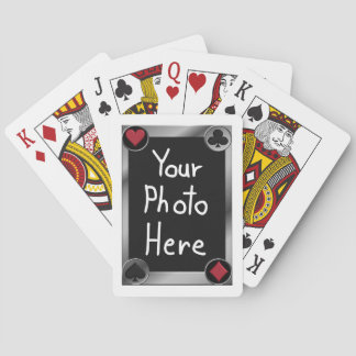 Personalised Photo Suits Poker Playing Cards
