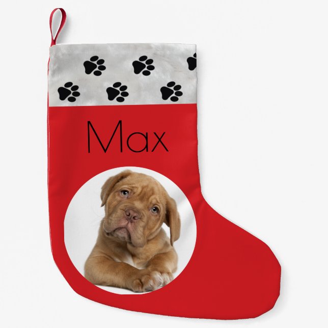 Personalised Photo Template Christmas Stocking (Front)