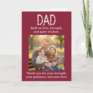 Personalised Photo Template Father's Day