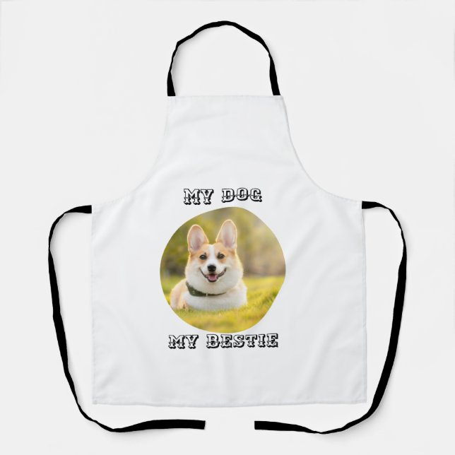 Personalised Photo Template for My Dog - My Best Apron (Front)