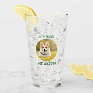 Personalised Photo Template for My Dog - My Best Glass