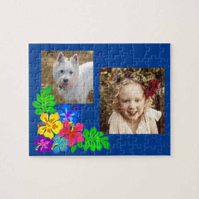 Personalised Photo Templates Kids Jigsaw Puzzle (Horizontal)