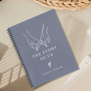 Personalised Photo The Story of Us Couple Journal