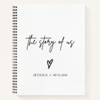 Personalised Photo The Story of Us Couple Journal