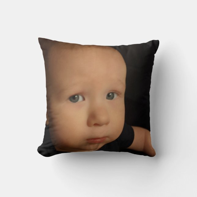 Personalised Photo Throw Pillow (Front)