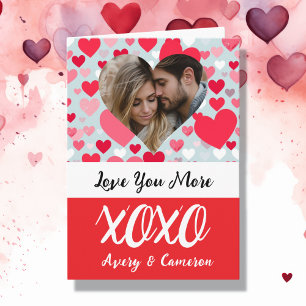 Personalised Photo Valentine's Day  Card