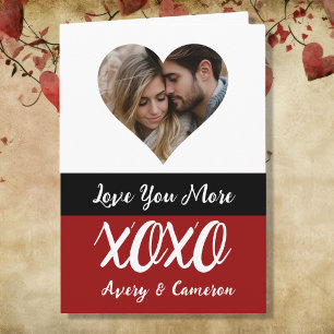 Personalised Photo Valentine's Day Card