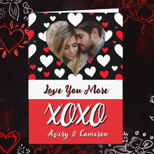 Personalised Photo Valentine's Day  Card