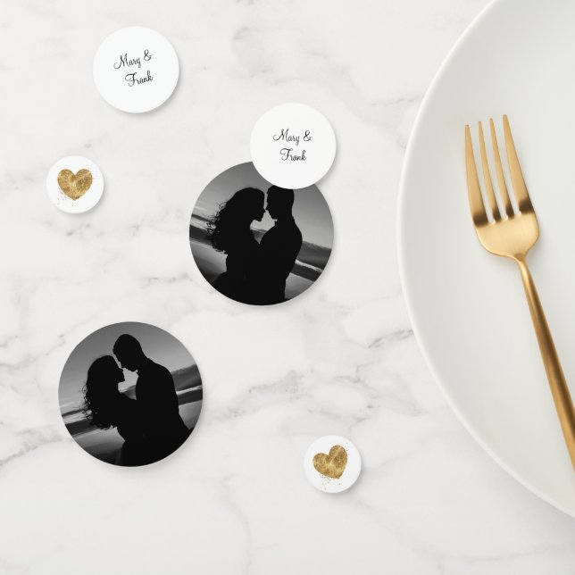 Personalised Photo Wedding Confetti (Group)