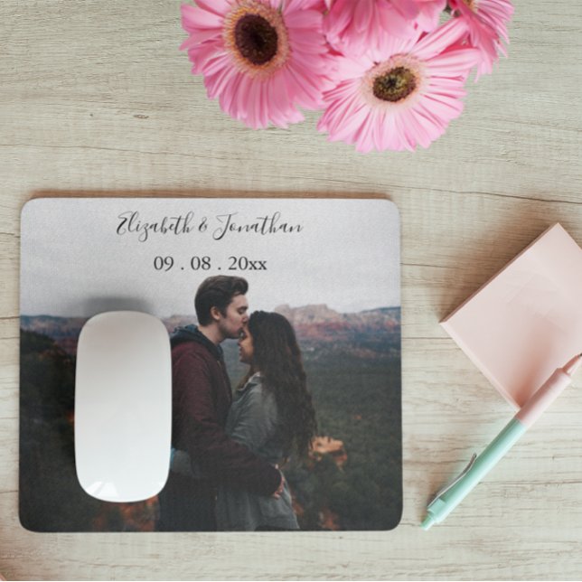 Personalised Photo Wedding Event Mouse Pad (Creator Uploaded)