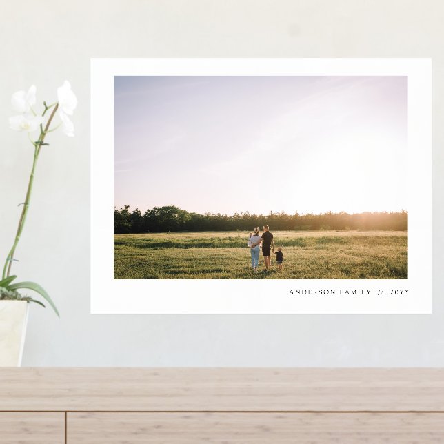 Personalised Photo With Gold Foil Prints (In Situ (Entry Table))