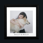 Personalised Photo Wood Keepsake Box<br><div class="desc">A sweet personalised photo wood lacquered keepsake box. Replace this photo with your own favourite photo of any kind.</div>