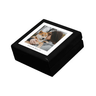 Personalised Photo Wood Keepsake Box