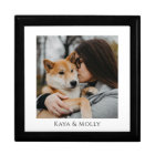 Personalised Photo Wood Keepsake Box
