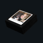 Personalised Photo Wood Keepsake Box<br><div class="desc">A sweet personalised photo wood lacquered keepsake box . Add a photo of a child,  family,  pet,  or anyone you love to this keepsake or gift box. Ceramic tile lid. Replace the sample photo with your own favourite photo.</div>
