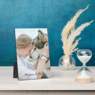 Personalised Photo Wood Keepsake Plaque