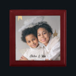 Personalised Photo Wood Photo Jewellery Keepsake B Gift Box<br><div class="desc">An adorable personalised keepsake. Add a photo of a anyone,  family,  pet,  or anyone you love to this keepsake or gift box. Ceramic tile lid. You may also get it as a framed wall tile.</div>