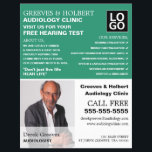 Personalised Photograph, Audiologist, Audiology Flyer<br><div class="desc">Personalised Photograph,  Audiologist,  Audiology Clinic Advertising Flyers By The Business Card Store.</div>