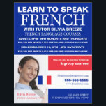 Personalised Photograph, French Language Course Flyer<br><div class="desc">Personalised Photograph,  French Language Course Advertising Flyers By The Business Card Store.</div>