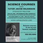 Personalised Photograph, Science Course Advert Flyer<br><div class="desc">Personalised Photograph,  Science Course Advertising Flyers By The Business Card Store.</div>