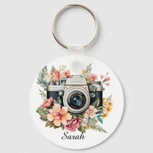 Personalised Photographer Keychain