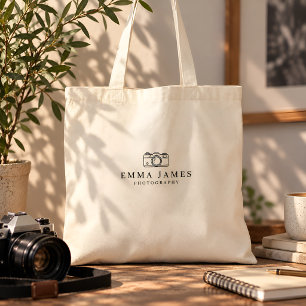 Personalised Photographer Name Tote Bag