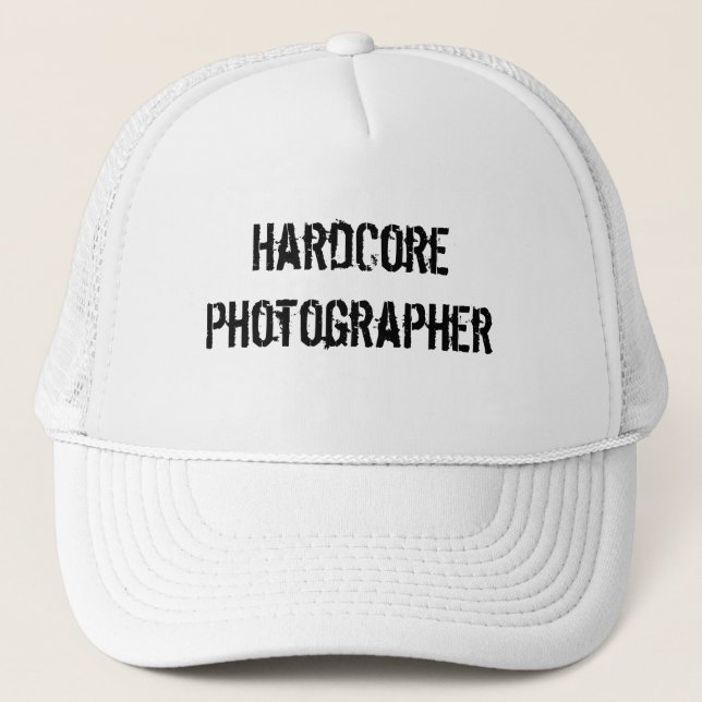 Personalised Photographers  Hat (Front)