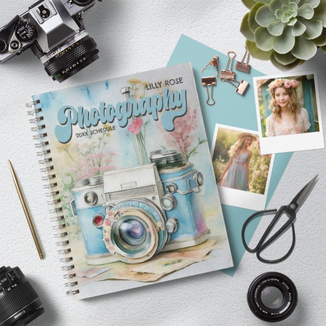 Personalised Photography Planner Retro Camera (Creator Uploaded)
