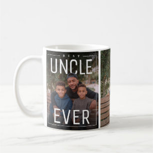 Personalised PhotoPop Best Uncle Ever 2 Photo Coffee Mug