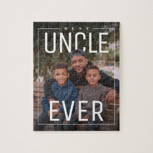 Personalised PhotoPop Best Uncle Ever Jigsaw Puzzle