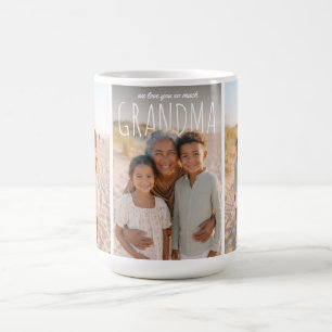 Personalised PhotoPop We Love You So Much Grandma Coffee Mug