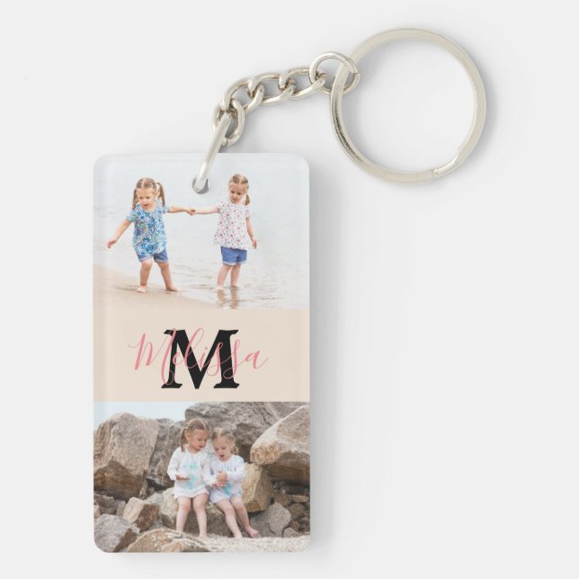 Personalised Photos Key Ring (Back)