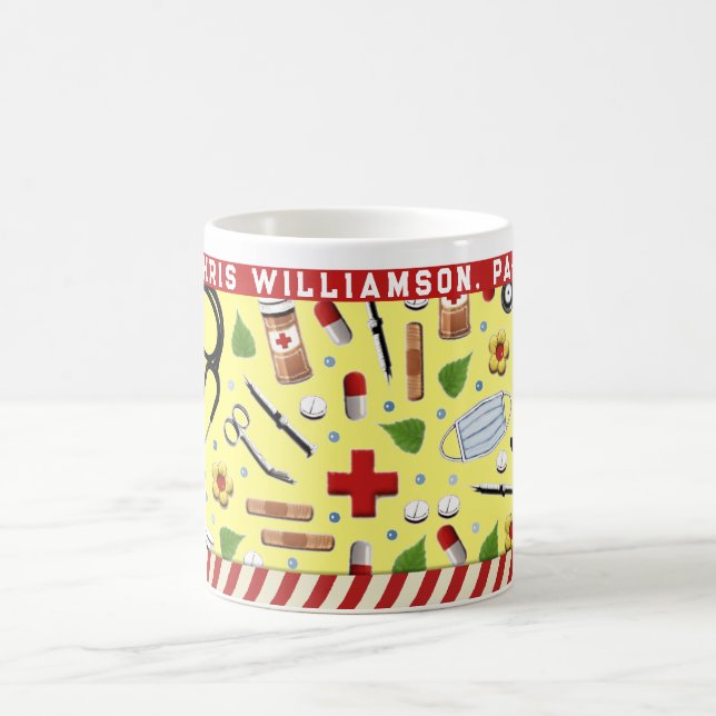 Personalised Physician Assistant  Coffee Mug (Center)
