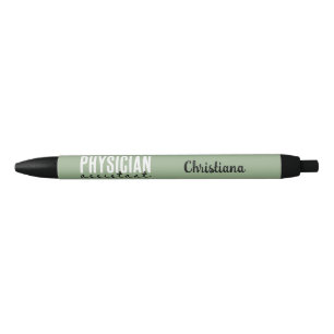 Personalised Physician Assistant PA Graduation Black Ink Pen