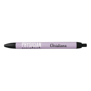 Personalised Physician Assistant PA Graduation Black Ink Pen