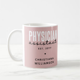 Personalised Physician Assistant PA Graduation Coffee Mug