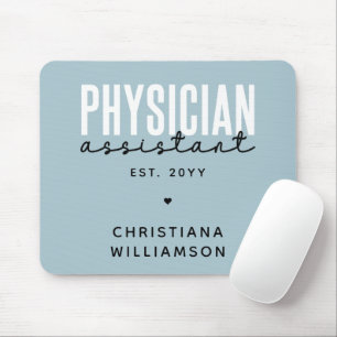 Personalised Physician Assistant PA Graduation Mouse Pad