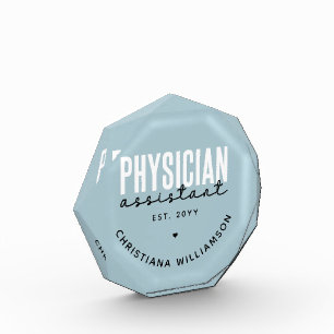 Personalised Physician Assistant PA Graduation Photo Block