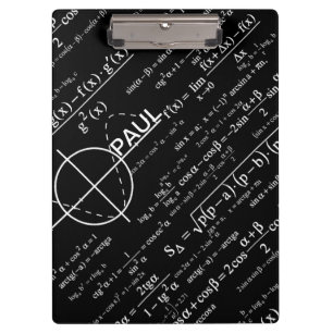 Personalised Physics Gifts for Physicists Clipboard