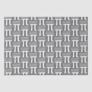 Personalised Pi Symbol, Math Lover Tissue Paper