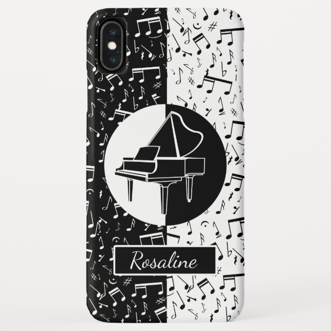 Personalised Piano lover art Case-Mate iPhone Case (Back)