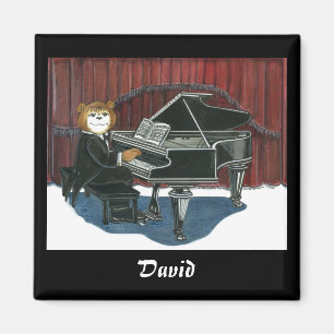 Personalised Piano Magnet