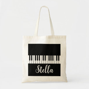 Personalised Piano Tote Bag