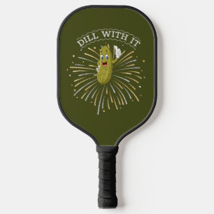 Personalised Pickle Pickleball Paddle w Team Name