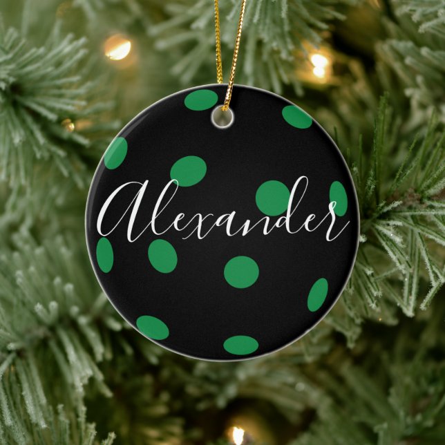 Personalised Pickleball Ceramic Ornament (Tree)