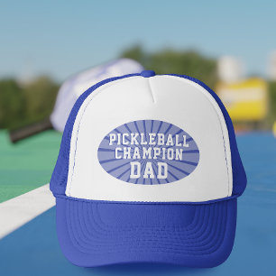 Personalised Pickleball Champion Dad Trucker Hat