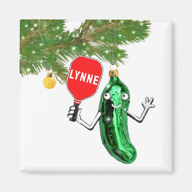 personalised pickleball Christmas gift ideas Magnet (Front)