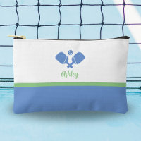 Personalised Pickleball Gift Preppy Blue Green 